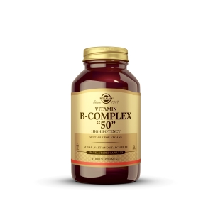 Solgar Vitamin B-Complex + C, 100 tabl.