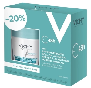 Vichy Antiperspirant Deo 48H Anti-Trace 50 ml TUPLAPAKKAUS