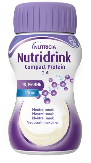 Nutridrink Compact Protein Neutraali 4x125 ml