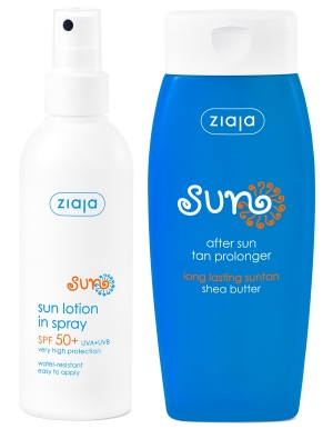 Ziaja aurinkovoide SK50 + after sun 370ml