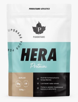 Puhdistamo Athletics Heraproteiini, Suklaa 500g