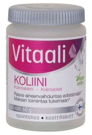 Vitaali Koliini 60 tabl. / 60 g 