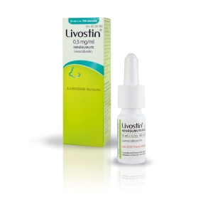 LIVOSTIN 0,5 mg/ml 15 ml nenäsumute, susp