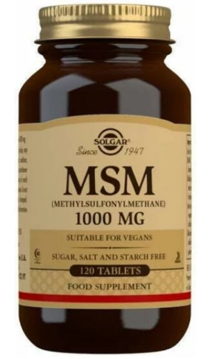Solgar OptiMSM™ 1000 mg, 120 tabl.