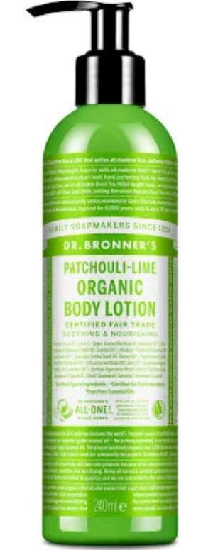 Dr. Bronner's Patchouli & Lime Lotion 240 ml
