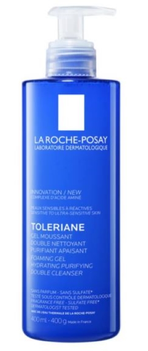 La Roche-Posay Toleriane 2-in-1 vaahtoava puhdistusgeeli 400ml