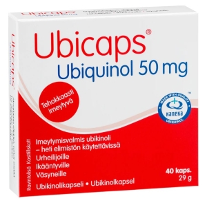 Ubicaps Ubiquinol 50 mg 40 kaps.
