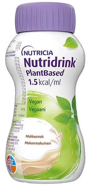 Nutridrink Plantbased Mocca 4x200 ml