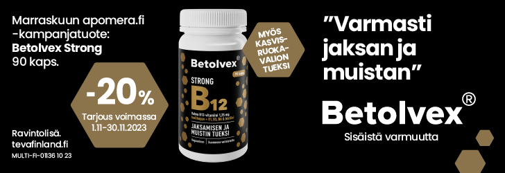 Betolvex Strong, 90 kaps -20% marraskuun ajan!