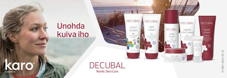 Decubal - unohda kuiva iho. 