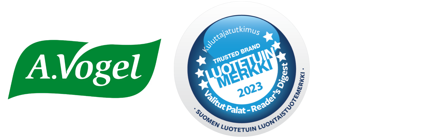 A.Vogel on Suomen luotetuin luontaistuotemerkki