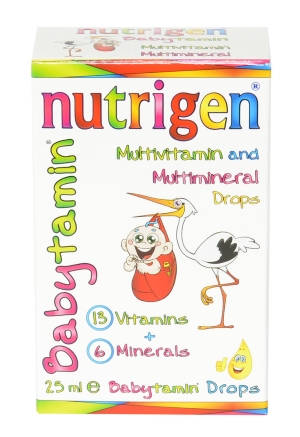 Nutrigen Babytamin vitamiinitipat vauvoille 25ml