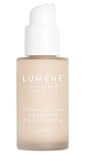 Lumene Invisible Illumination Vegan Collagen Serum in Foundation SPF30 30ml sävy 00