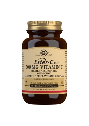 Solgar Ester-C® Plus 500 mg, 50 kaps.