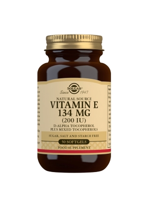 Solgar E-vitamiini 134 mg Mixed, 50 softg.