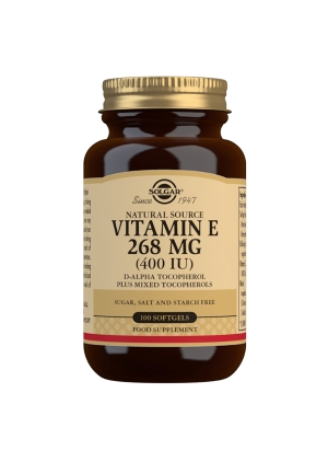 Solgar E-vitamiini 268 mg Mixed, 100 softgelkapseli