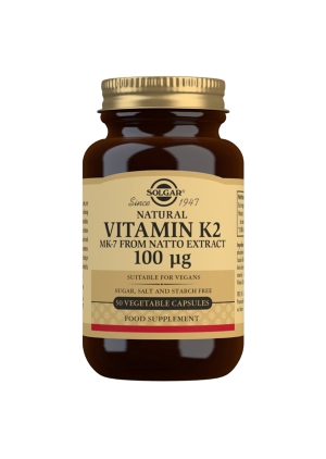 Solgar Vitamin K2 100 µg, 50 kaps.