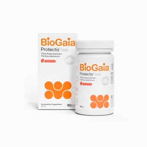 BioGaia Tabs Mansikka 90 tablettia
