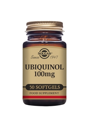 Solgar Ubikinoli 100 mg (Kaneka QH), 50 softgelkapseli