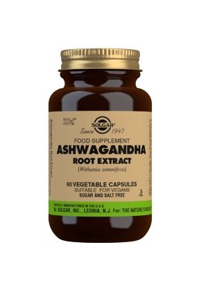 Solgar Ashwagandha juuriuute, 60 kaps.