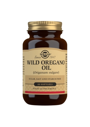 Solgar Oreganoöljy (Wild Oregano Oil), 60 softgelkapselia
