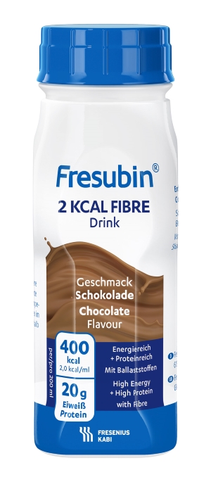 Fresubin 2kcal Fibre Drink Suklaa 4 x 200 ml