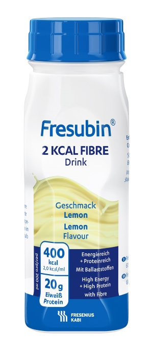 Fresubin 2kcal Fibre Drink Sitruuna 4 x 200 ml