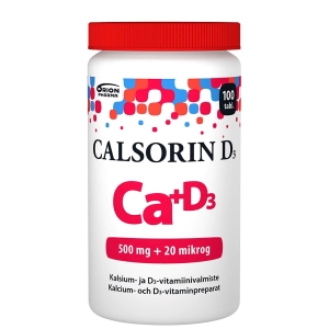 Calsorin 500mg + D3 20mcg 100 tabl