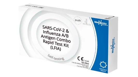SARS-CoV-2 & Influenza A/B Antigen Combo Rapid Test Kit