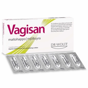 Vagisan maitohappo emätinpuikko 7 kpl