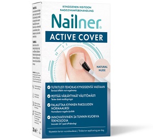 Nailner Active Cover Nude 30 ml lakka ja sivellin
