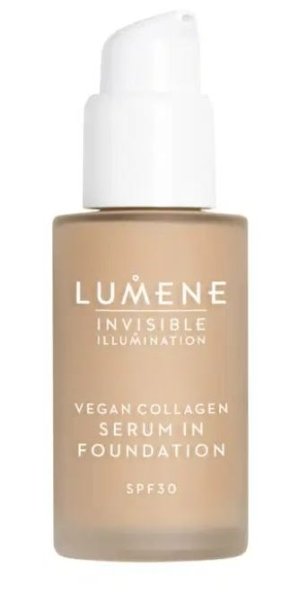 Lumene Invisible Illumination Vegan Collagen Serum in Foundation SPF30 30ml sävy 4