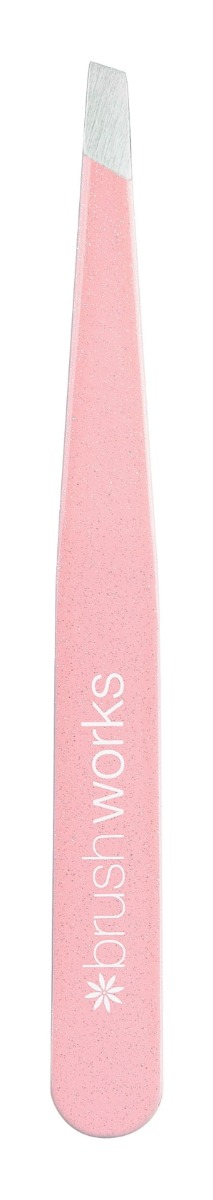 Brushworks Precision Slanted Tweezers viistopäiset pinsetit