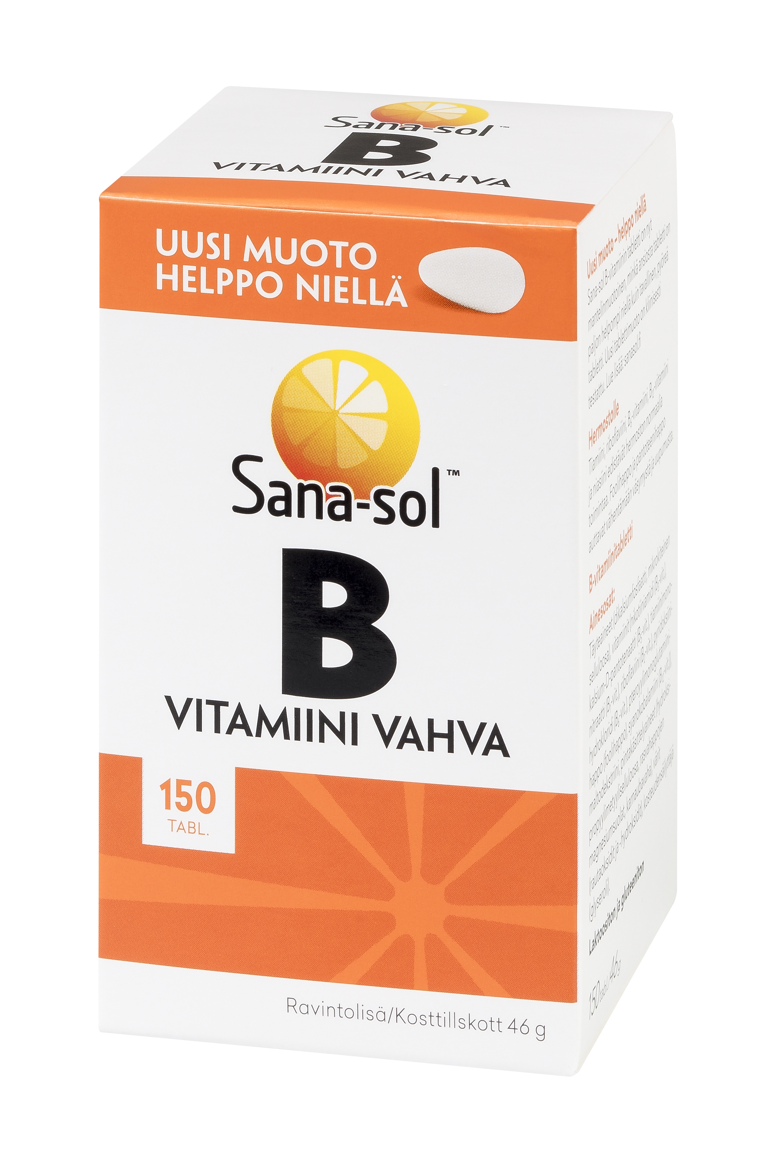 Sana-sol Vahva B-vitamiini, 150 tabl