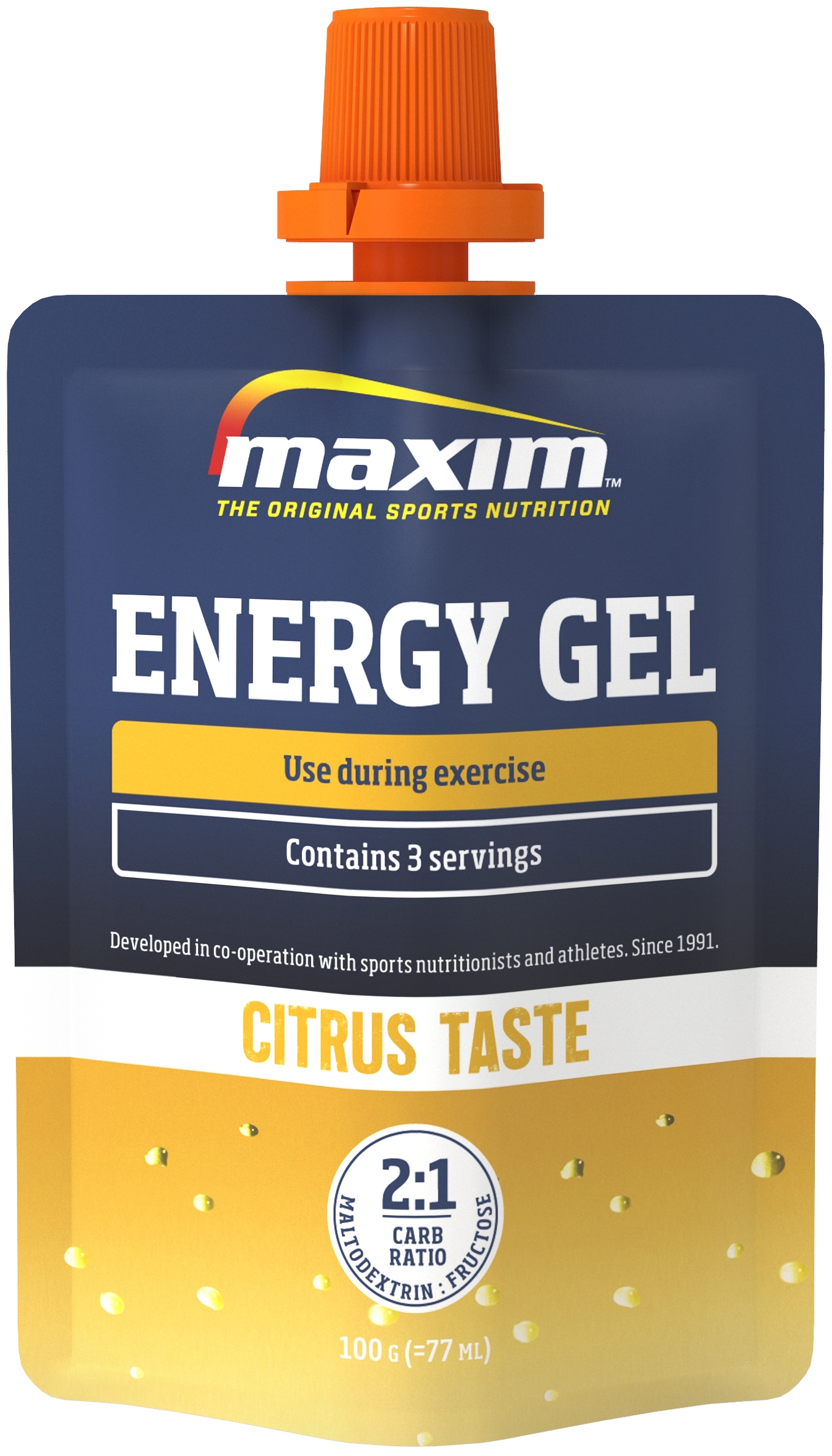 Maxim Energy Gel Citrus, 100 g