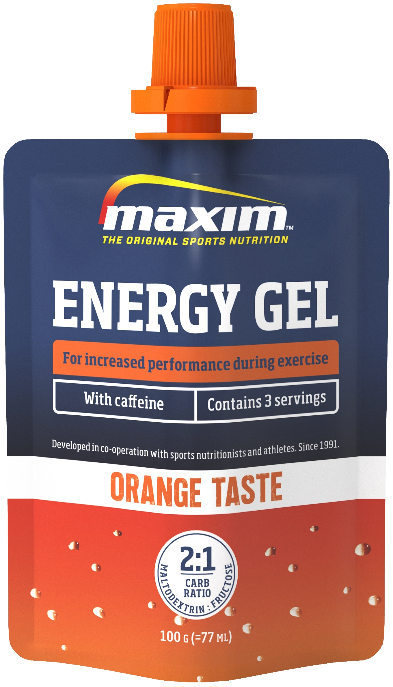 Maxim Energy Gel Orange, 100g