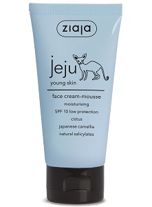 Ziaja Jeju moussemainen päivävoide SK10 nuorelle iholle 50 ml