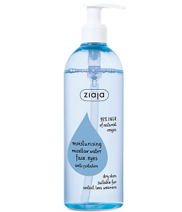 Ziaja Kosteuttava misellivesi kuivalle iholle 390 ml