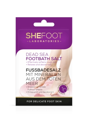 SheFoot jalkakylpy kuolleen meren suolalla 55g