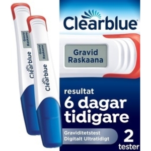 Clearblue Digital Ultra Early 2kpl raskaustesti