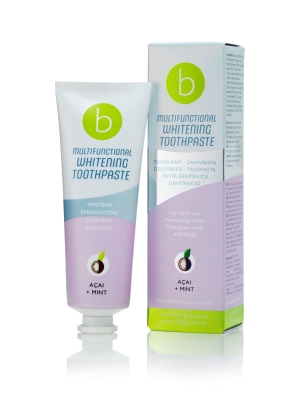 Beconfident Valkaiseva hammastahna Acai+Minttu 75ml