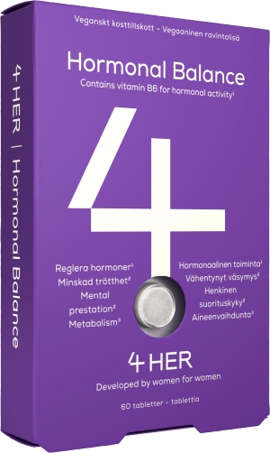 4Her Hormonal Balance ravintolisä 60 kpl