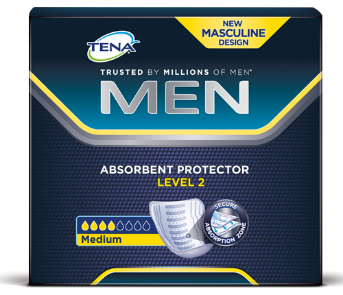 Tena Men Level 2 Medium, 10 kpl