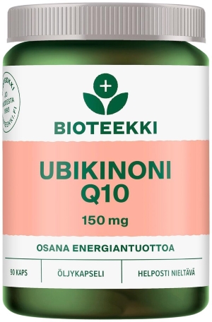 Bioteekki Ubikinoni Q10 vahva ubikinonivalmiste 90 kaps.