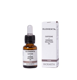 Bioearth Elementa CAFFEIN 5% + GINSENG 1%  Tehotiiviste 15 ml
