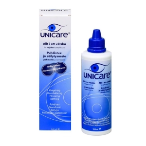 Unicare all-in-one liuos pehmeille piilolinsseille 240ml