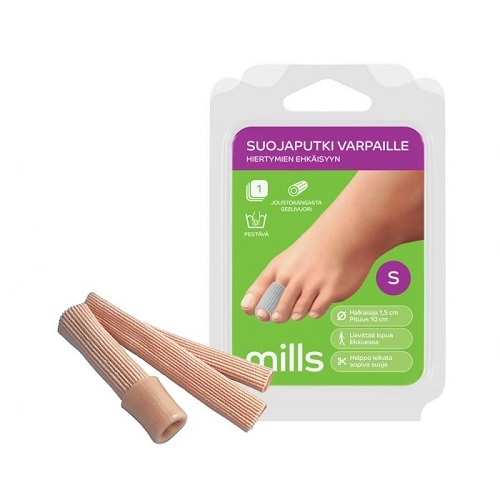 Mills leikattava suojaputki 10cm  1 kpl, halkaisija 15mm