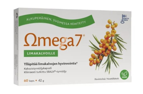 Omega7 SBA24® Kaksoistyrniöljykapseli 60 kaps