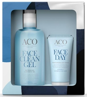 ACO Face Daily Cleansing Gel 200 ml & Day Cream Gift Pack 50 ml