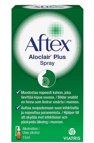 Aftex Aloclair spray, 15 ml